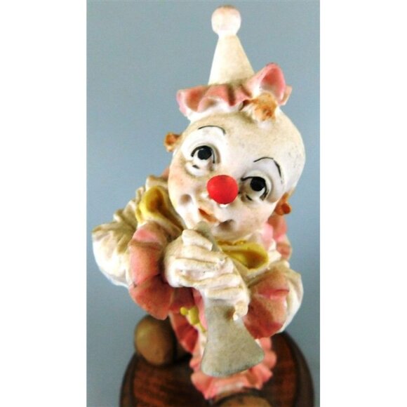 9815/466 Lot of 4 Clown Figurines One is a Music Box - Picture 9 of 16